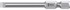WERA Bit plosnati 1/4" DIN 3126 E6,3, 4 x 0,8 x 89 mm, žilavo-tvrdi